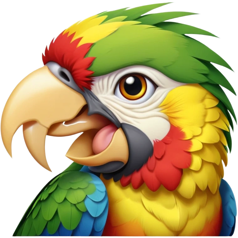 angry parrot emoji