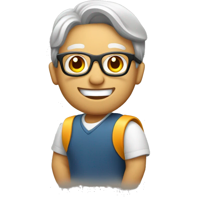 persona dando clases de educación física  emoji