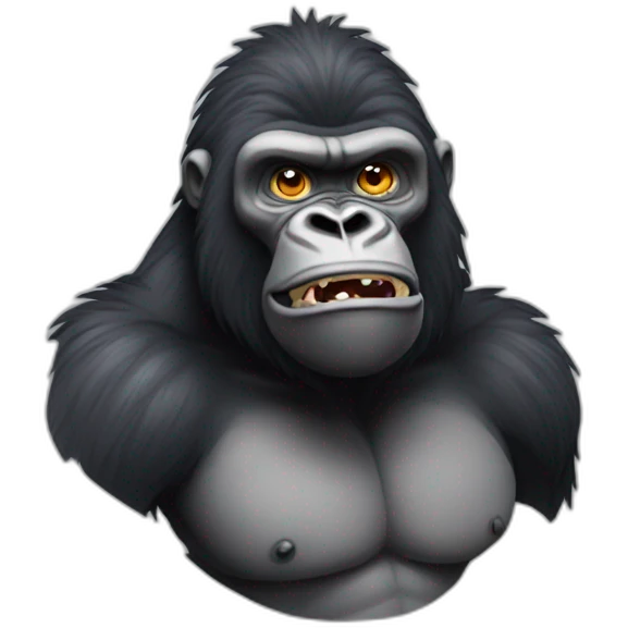Big shmeat gorilla emoji
