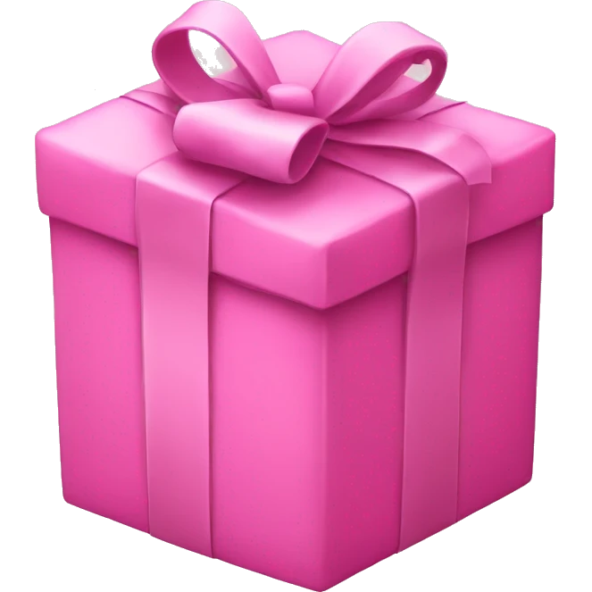 pink present emoji