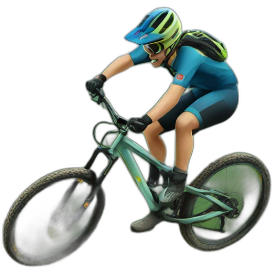 Mtb dirt jump emoji