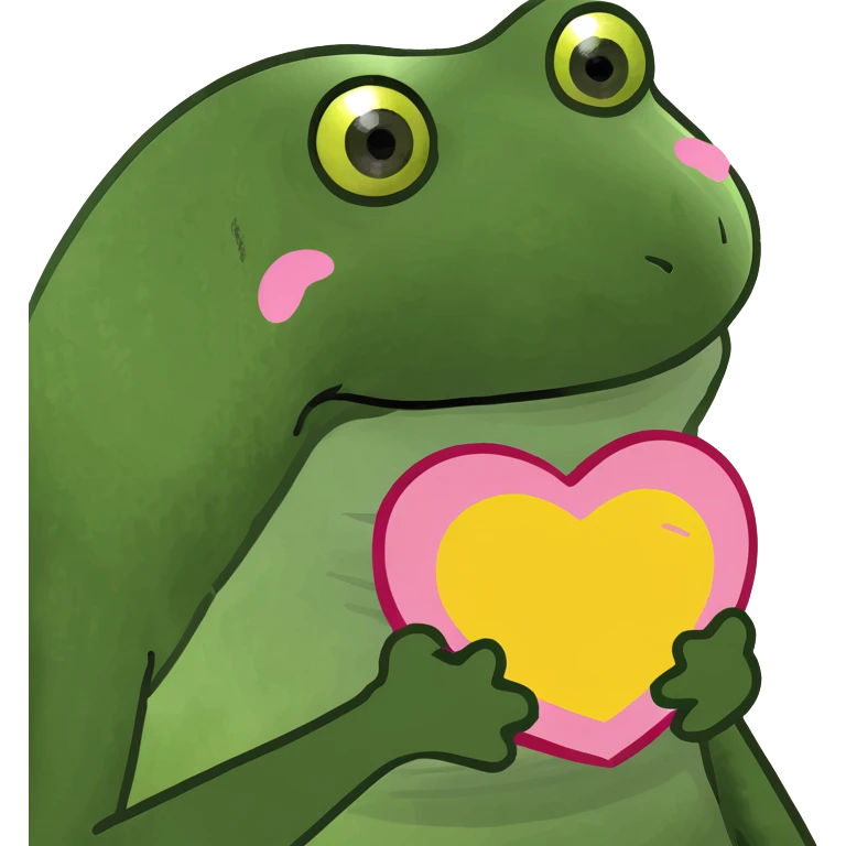 Cuore giallo e rosa  emoji