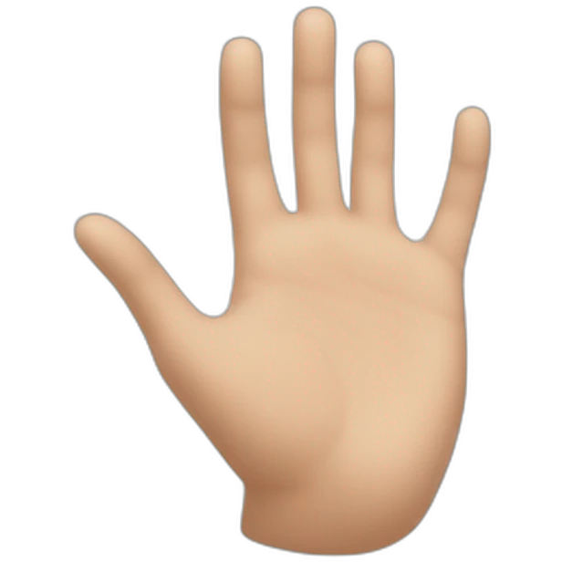 Cœur avec les mains emoji