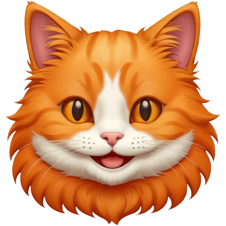 Cat smiling emoji