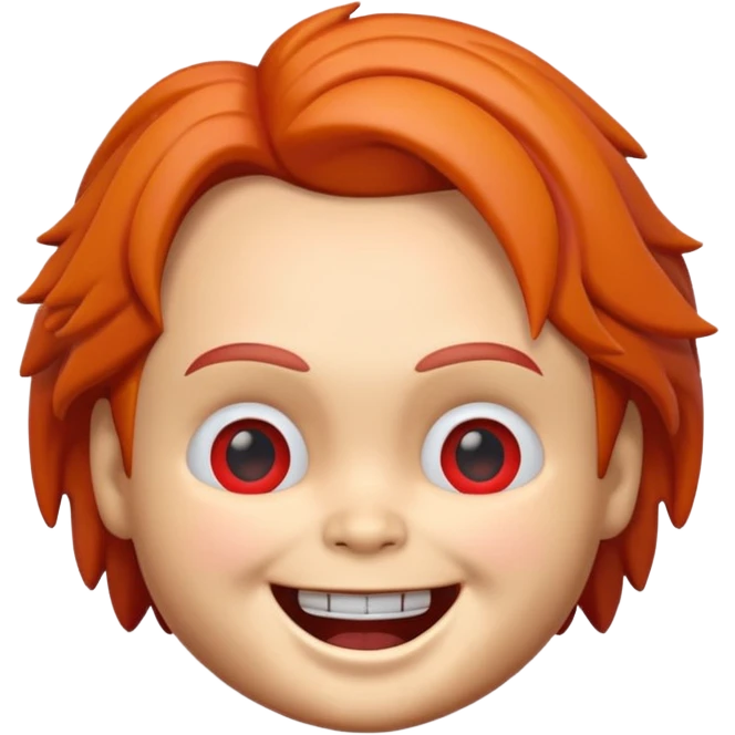 Un emojin de chuky emoji