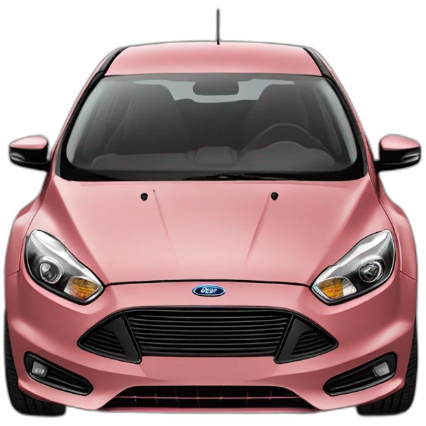 Roter Ford Focus MK3 kompie emoji