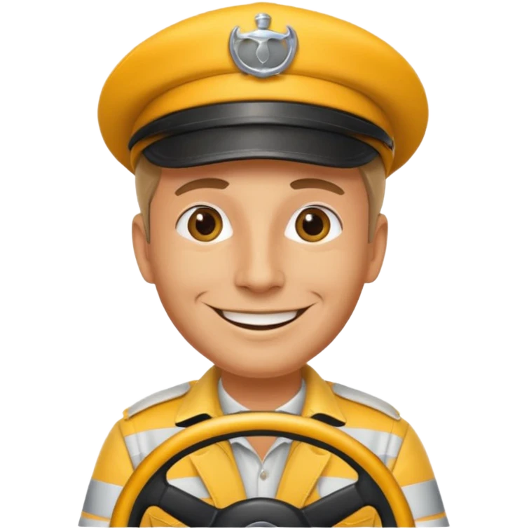 Taxi driver emoji