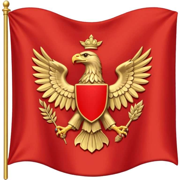 peux tu me générer le drapeau de l'empire romain en mode emoji drapeau basique emoji