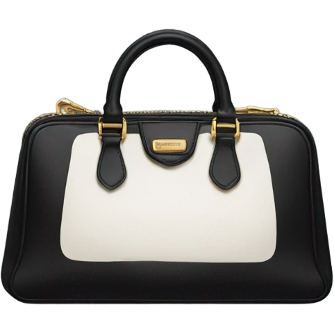 Black Prada bag emoji