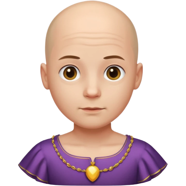Bald boy in nice dress emoji