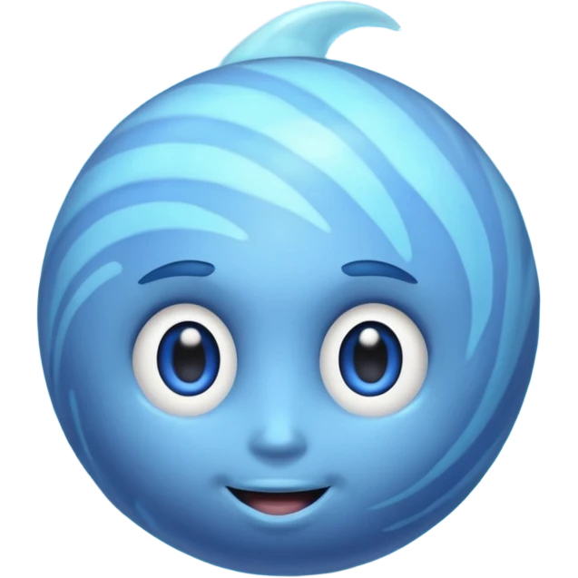 The planet Neptune, realistic and detailed, without a face emoji