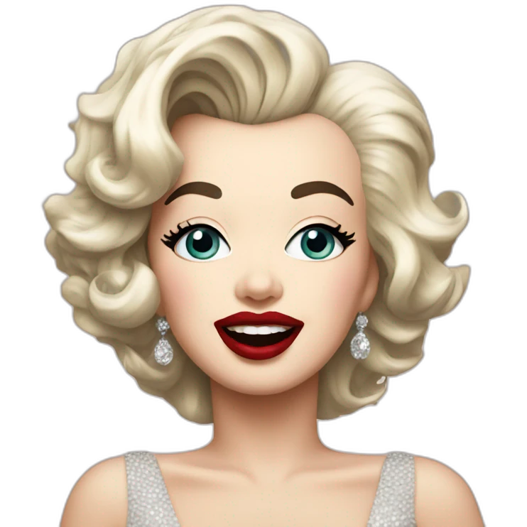 marilyn monroe  emoji