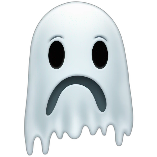 ghost face emoji