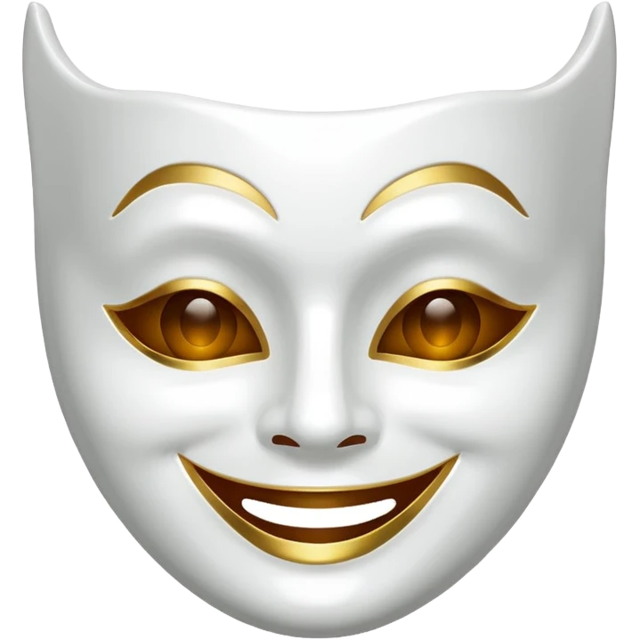 Theater mask emoji