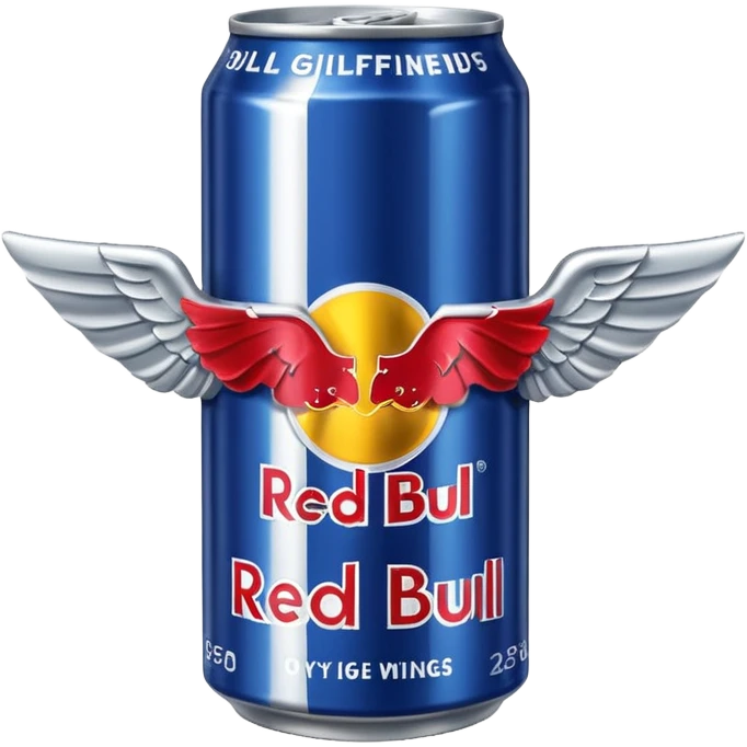a red bull can that says a cool girlfriend gives you wings emoji