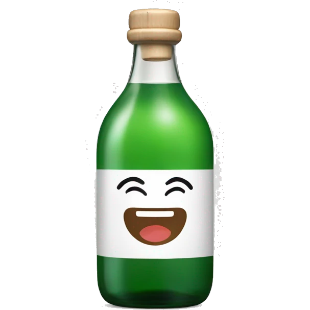 chamisul soju bottle emoji