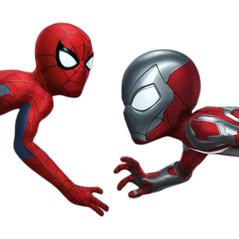 spider man and iron man emoji