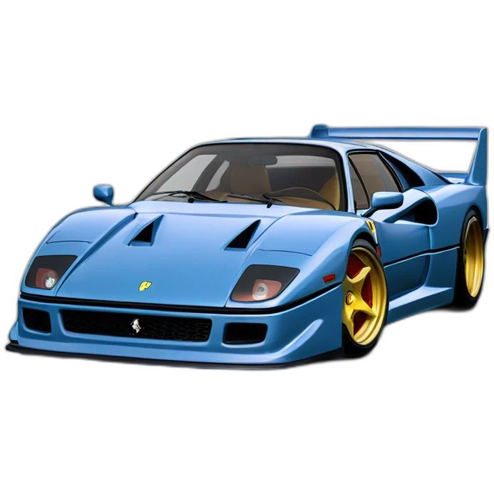 Ferrari f40 liberty walk edition emoji