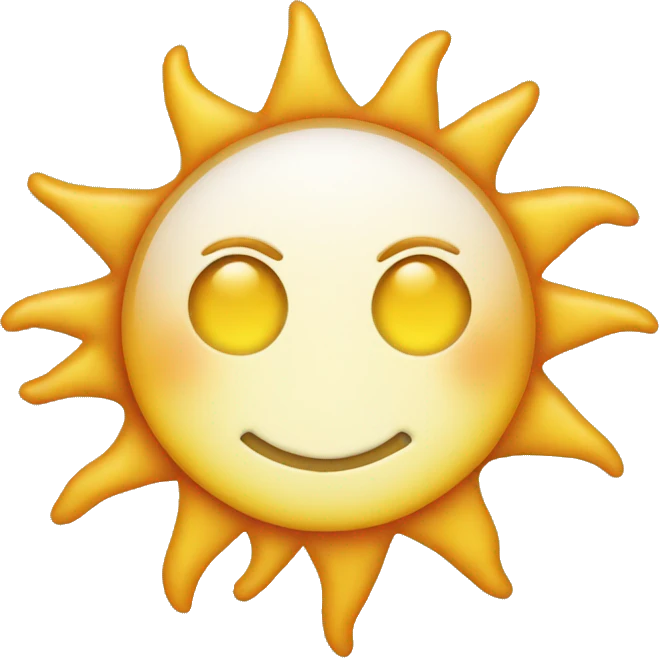 sun emoji