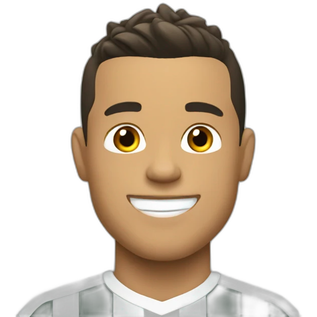 Ronaldo celebrating  emoji