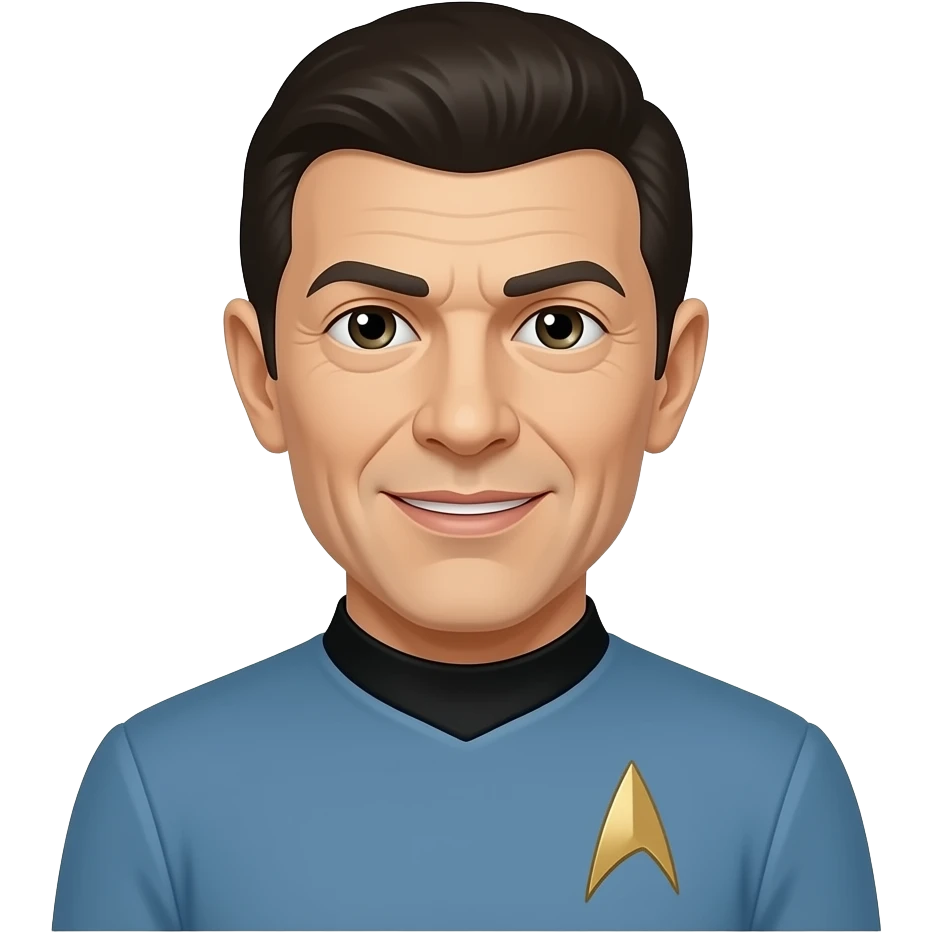 Spock as Bernie in weekend at Bernie’s emoji