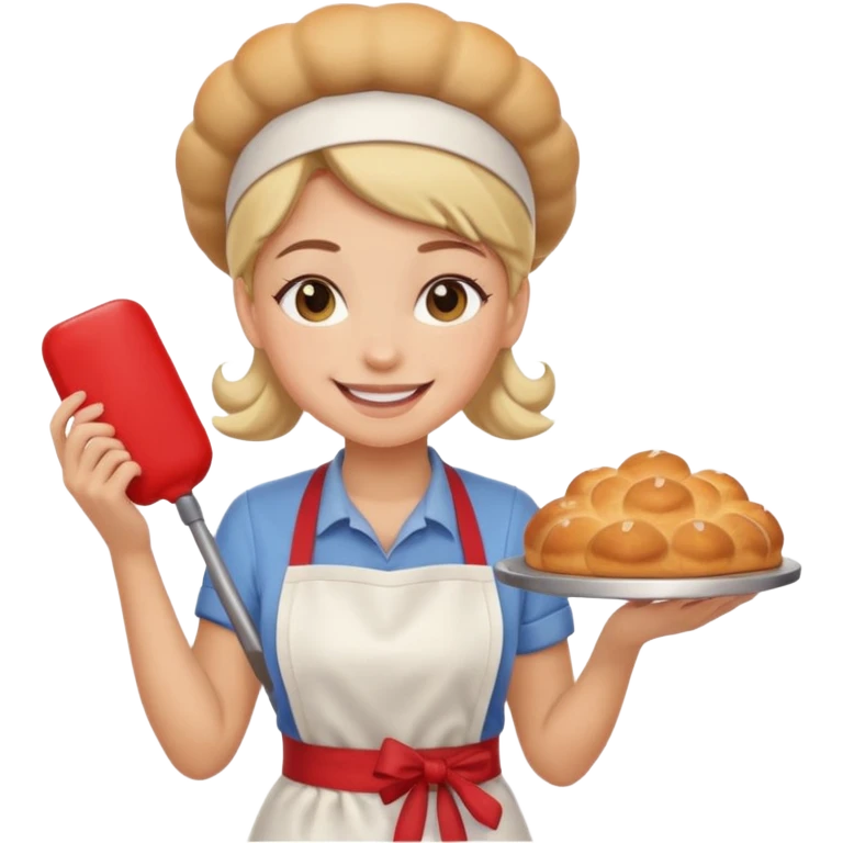 Bakery girl emoji