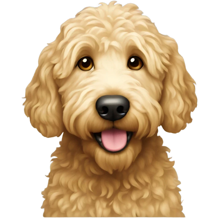 golden doodle  emoji