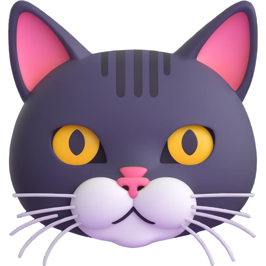 cute cat face emoji