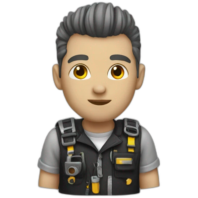 Punk engineer emoji