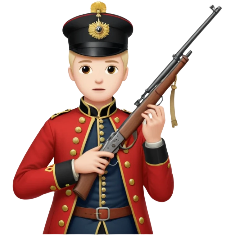 British soldier 19 century opium war emoji