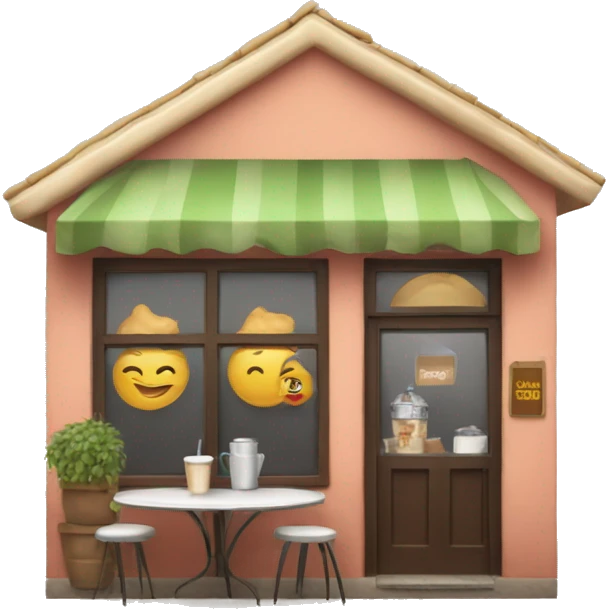 cafe  con moño emoji