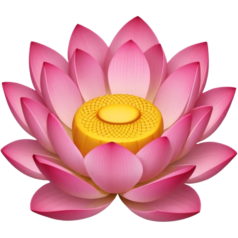 Lotus çiçeği emoji