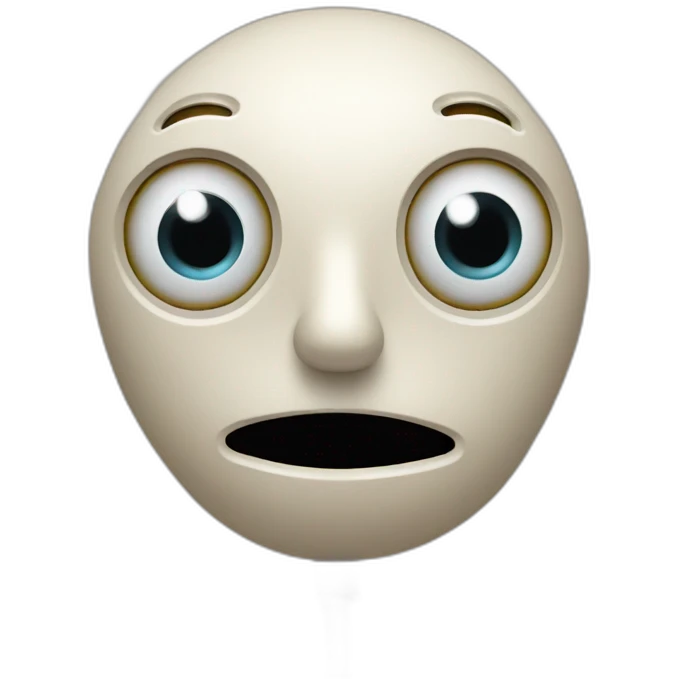 Microfon with eyes emoji
