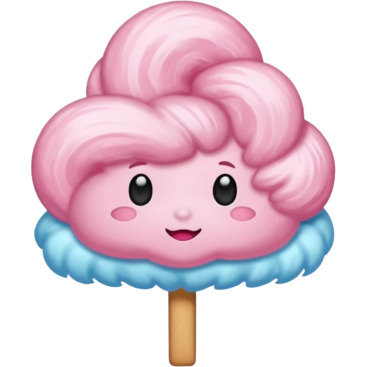 Cotton Candy emoji  emoji