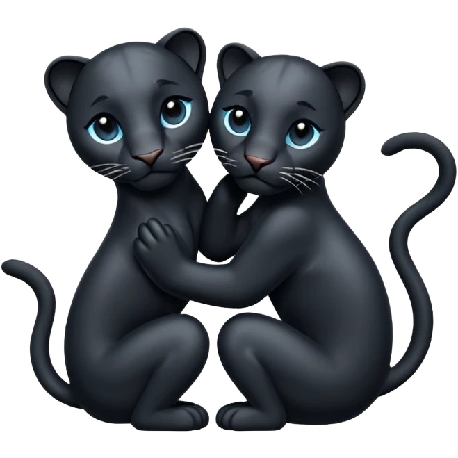 Panther love emoji