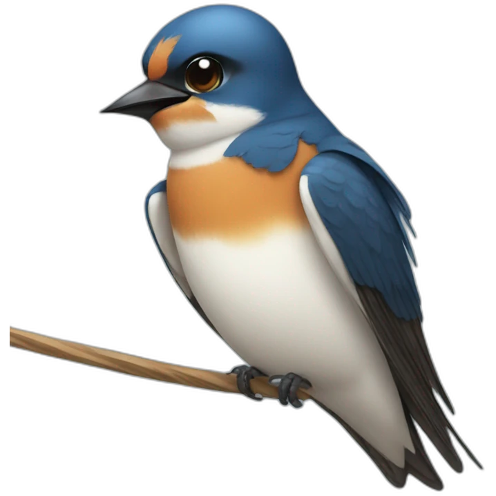 swallow-with-camera emoji