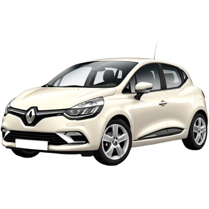 new model white renault clio emoji