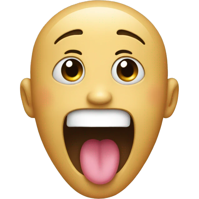 face with tongue out and feet emoji