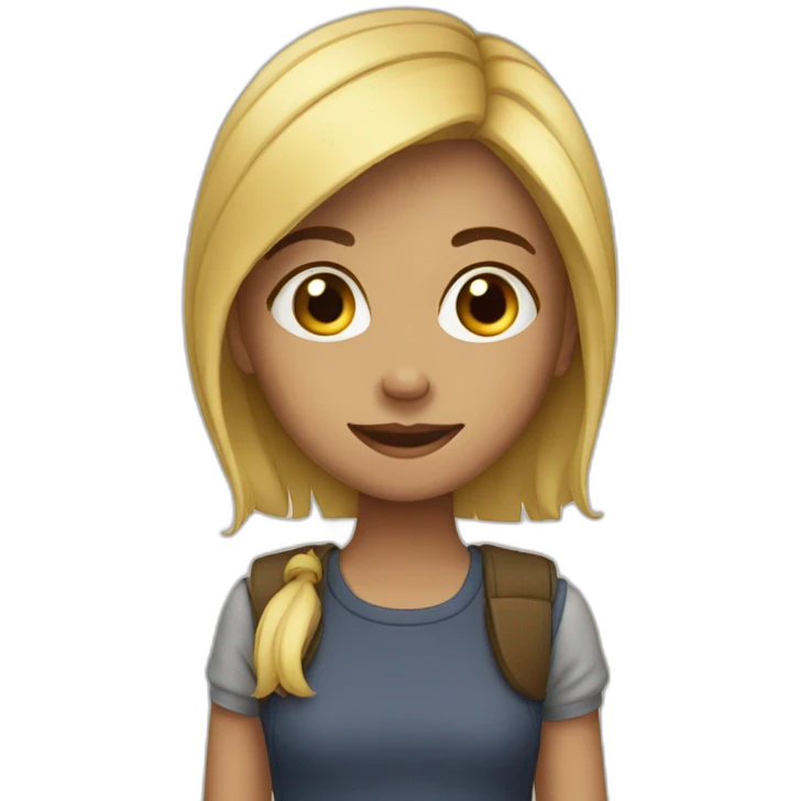 Fille emoji