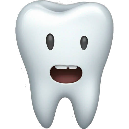 tooth emoji