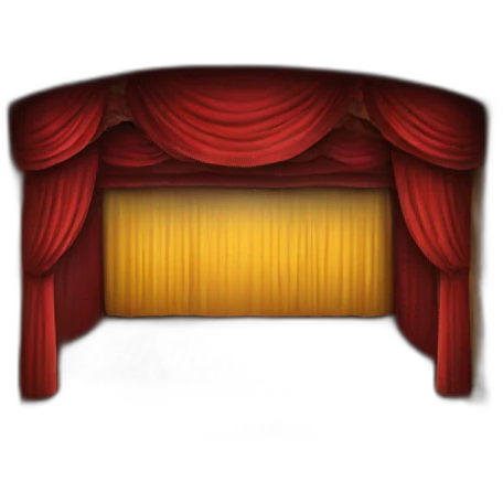 theatre with audience emoji