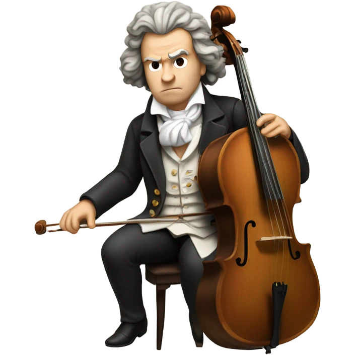 Beethoven explosion banjo cello Bach emoji