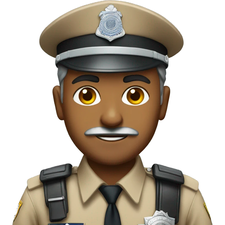 Indian Police man emoji