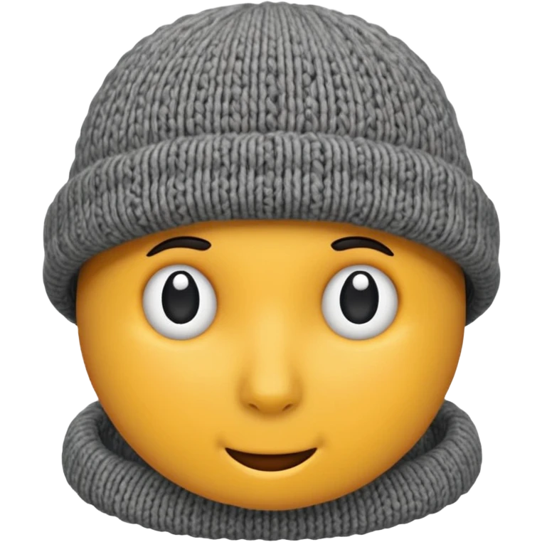 wool hat emoji