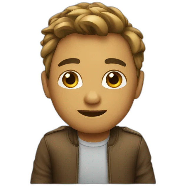 Chat habillé emoji