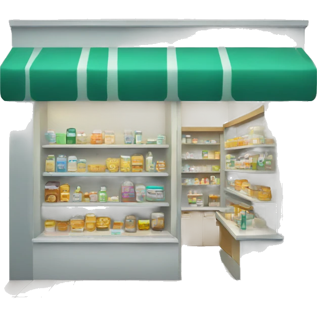 Tienda Farmacia  emoji