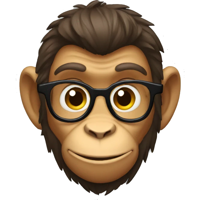 Alpha Chad monkey emoji