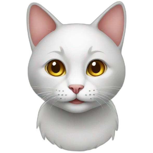 Sweet cat emoji