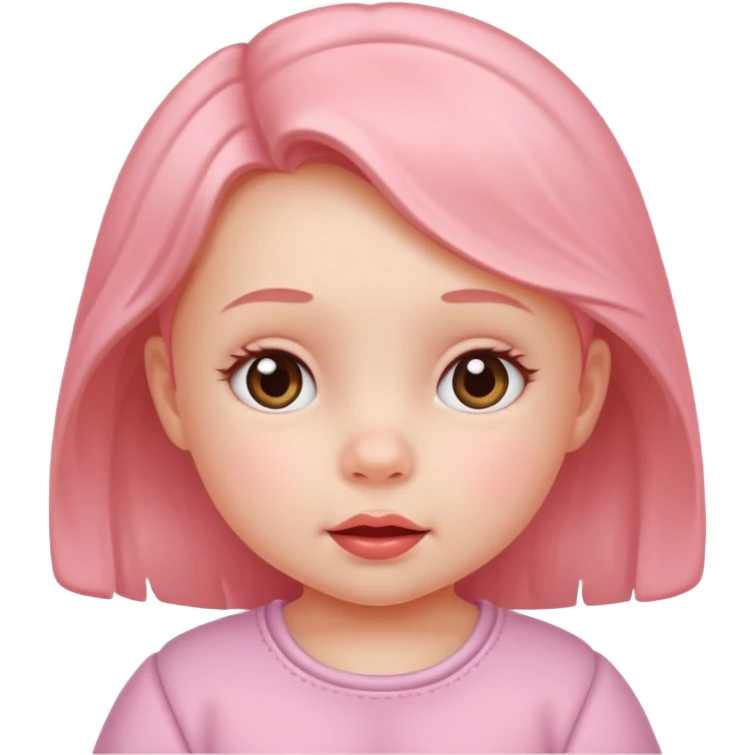 Bébé fille  emoji