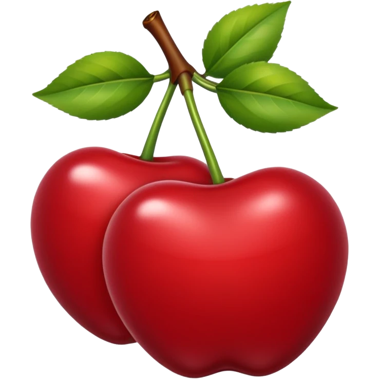 Cherry red emoji